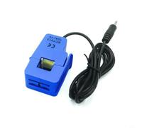 Micpointik Transformador de corriente SCT-013-000, sensor de corriente CA no invasivo, núcleo dividido, 100 A, 1 V, cable de salida de 1,5 m para motor, luz, compresor, supervisión, protección