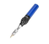 Micro Soplete de Butano Inalámbrico, Juego de Pistola para Soldar a Gas, 1300°C, Capacidad 8ML para 35-45 Minutos (Azul)