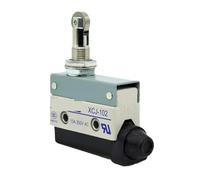 Microinterruptor de límite XCJ-102, 250 V CA, for máquina herramienta, interruptor recorrido rodillo, acero, acción directa, gatillo izquierdo y derecho