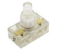 Microinterruptor de reinicio con autobloqueo FMS01, pulsador 315 for interruptor de pie FFS01(Transparent,Reset)