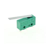 Microinterruptores 1PC Micro interruptores de límite 3 pines NO + NC SPDT 3A/5A 250VAC Mini micro interruptor 17mm 29mm interruptor de palanca de rodillo de arco largo Microinterruptores(29mm Lever)