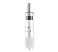 Micrómetro Cabezal, Medición de Diámetro Interno 0-13 mm - Herramienta de Metal para Afinar Instrumentos Precisión (Flat Head con Tuerca)