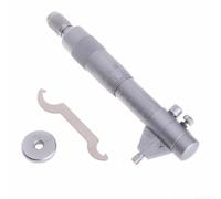 Micrómetro de diámetro interior de 5 a 30 mm, calibre métrico con bloqueo de trinquete, herramienta de medición de acero inoxidable para tamaño interno, resolución de 0,01 mm, color plateado