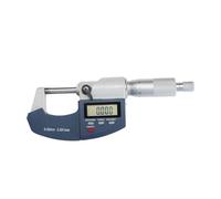 Micrómetro digital, micrómetro exterior electrónico de 0.001 mm 0-25 mm con herienta de medición de calibre micrométrico de línea de e herramientas de medición