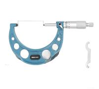 Micrómetro mecánico de 0 a 25 mm para medición de diámetro externo con herramienta de acero inoxidable de precisión de 0,01 mm (E)