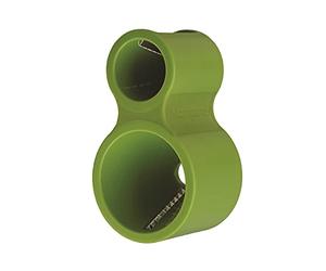 Microplane Cortador en Espiral, Acero Inoxidable, Verde, 7.62x5.72x13.34 cm