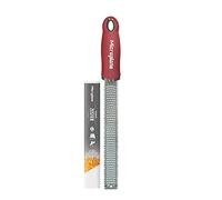 Microplane Rallador y cortador manual Premium Classic – Acero inoxidable – Burdeos