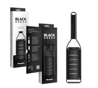 Microplane Rallador de cocina tipo raspador grande – Hoja acero inoxidable – Serie Black Sheep