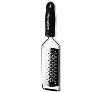 Microplane serie gourmet rallador extragrueso, acero inoxidable, negro