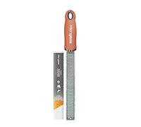Microplane – Rallador de cocina – Zester hoja fina acero inoxidable para cítricos – Naranja canela