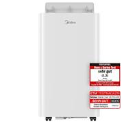 Midea - Aire acondicionado móvil Silent Cool 26 Pro WF 3 en 1 con manguera de escape, refrigeración, deshumidificación, ventilación, 9000 BTU, 2,6 kW, para piezas aprox. 80 m³ (32