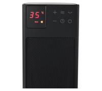Midea NTH20-22ER, Calentador eléctrico con ventilador, de cerámica, con temporizador de 24 horas, para uso interior, de pie, color blanco