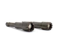 Midwest Tool & Cutlery MWT-PBSET01 - Juego de destornilladores de tuercas magnéticas de 1/4 pulgadas y 5/16 pulgadas con cortador de brochado patentado y vástago hexagonal de cambio rápido