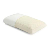Miebeiea 100% Natural Talalay Latex Pillow for Sleeping with Removable Cotton Cover, Premium Soft Bed Pillow Helps Relieve Pain and Pressure, Suitable for Side Back or Stomach Sleepers