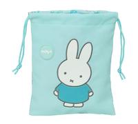 MIFFY FRIENDS - Saquito Merienda Lunch Bag, Portatodo, Calidad y Máxima Resistencia, Porta Comida, Recreo, 20x25 cm