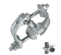 MIGUBIGU 1 Pcs Acoplamiento Giratorio para Andamios 48 mm x 48 mm, Abrazadera para Andamio Girar 90 Grados, para Fijar Andamios Barra de Anclaje