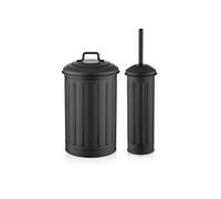 Mijölnir Set de baño de 2 piezas Negro