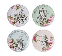 Mikasa and the v&a - juego de 4 platos para tartas para té de la tard