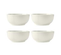 Mikasa cranborne set de 4 cuencos de cereales de gres, servicio para 4