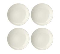 Mikasa Cranborne Set of 4 Pasta Bowls, 24cm, Dishwasher and Microwave Safe, Durable Ceramic Dinnerware for Everyday Use, Perfect for Casual and Formal Dining, 700ml Capacity, Comes in Gift Box.