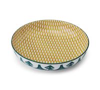 Mikasa - cuenco (21 cm), diseño de hojas verdes