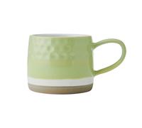 Mikasa green textured ombre mug, 320ml