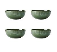 Mikasa jardin - juego de 4 cuencos para cereales, color verde, servici