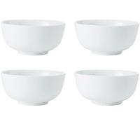 Mikasa juego de 4 cuencos de porcelana para cereales, 14 cm, en caja d