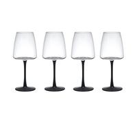 Mikasa palermo juego de 4 copas de cristal para vino blanco, 400ml, ju