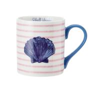 Mikasa shell straight-sided porcelain mug, 280ml