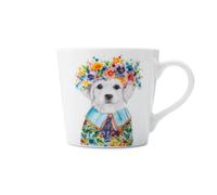 Mikasa tipperleyhill puppy print fine china mug, 380ml