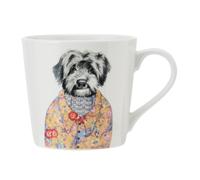 Mikasa tipperleyhill taza de porcelana con estampado de cockapoo, 380m
