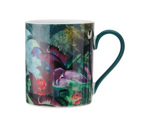 Mikasa x sarah arnett taza de porcelana, taza impresa para té y café
