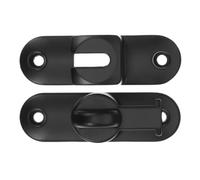 Mikikit Pestillo de Puerta Abatible de Ángulo Recto en Aleación de Zinc para Seguridad Interior y Exterior, Adecuado para Puertas de Granero y Oficinas
