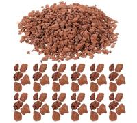 Mikikit Piedras Decorativas Radicular Interior de Piedra Suculentas de Plantas para Soporte Estable para Sistema Material Natural, 120 Gramos, Adecuado para Jardines y Paisajismo