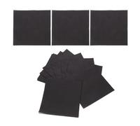 Mikikit Servilletas Negras de Papel para Cumpleaños y Bodas, Paquete de 25 Unidades de 15,74 Pulgadas, Diseño Elegante y Uso Versátil para Fiestas y Eventos Obsequios