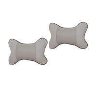 Mikinona 2piezas Almohada De Cuello Transpirable Para Automóvil Cojín Soporte Cervical Almohada De Descanso Para