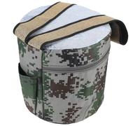 Mikinona Asiento Ligero para Trabajo de jardín y Camping, Taburete portátil Negro de plástico, Banco pequeño Multifuncional para Actividades al Aire Libre Varios Estilos