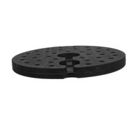 Mikinona Base Peso para Lámpara de Pie M10 Negra de 1 Pieza | Contrapeso para Mesa de Noche y Estudio, Plástico de Alta Densidad, Diseño Redondo