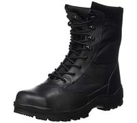 Mil-Tec Botas de seguridad industriales unisex 12837000, negro, 41 1/3 EU
