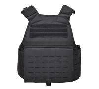 MIL TEC Laser Cut soporte de placas Tactical MOLLE chaleco compacto negro