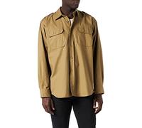 Mil-Tec Ripstop, Camisa Unisex Adulto, Marrón, L