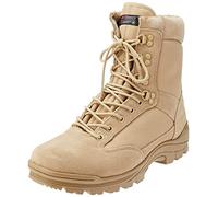 Mil-Tec Tactical Boot M.YKK Cremallera para hombre, caqui, 47 EU