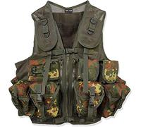 Mil-Tec Tactical - Chaleco Militar Camuflaje Talla:9 Ta.