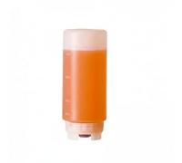 Milageto 3 Piezas Botella Dispensadora de Botella Condimentos Dosificador Cocina Antigoteo Diseño Invertido Válvula Autosellante Material PE, 3 Piezas