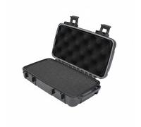 Milageto Caja de Equipo Prueba de Agua Carcasa Rígida para Equipos Asa Reforzada Maletín Anti-Golpes para Técnicos, Exteriores, Camping, WL604 con Espuma De Rejilla Completa