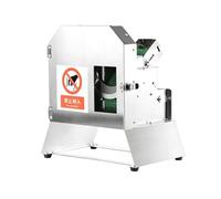 Milageto de Verduras Eléctrico Rebanador Picador Rallador de Acero Inoxidable con Ajuste de Grosor 1.5 Mm y Alimentación por Banda Adecuado para Cocina Profesional Restaurante Catering