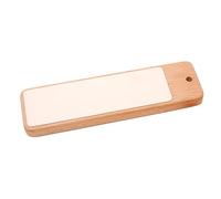 Milageto Tabla de PU para Cuchillos Tabla Stropping de Cuero PU Tabla para Pulir Navajas Tabla de Reemplazo para Afilar Herramientas Diseño Antidesliza, Doble Cara