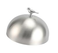 Milageto Tapa para Hamburguesas, Plato para Servir, cúpula Universal para derretir Queso, Tapa Redonda para cocinar en casa, Cocina, Camping y Tienda, 24cm