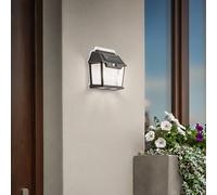 Milagro Lighting Aplique LED para exterior Filo Double, negro, IP44